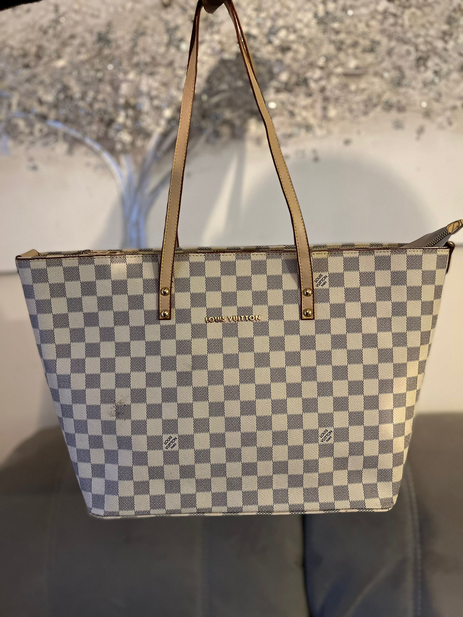 Louis vuitton bag brown luxury women bag