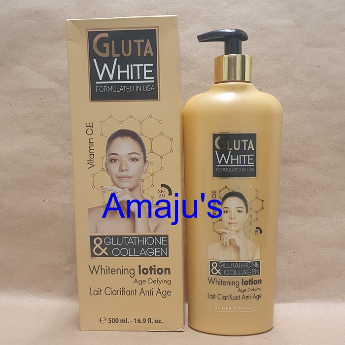 African Shop Near Me - Gluta White Age Defying With Glutathione & Collagen Lotion