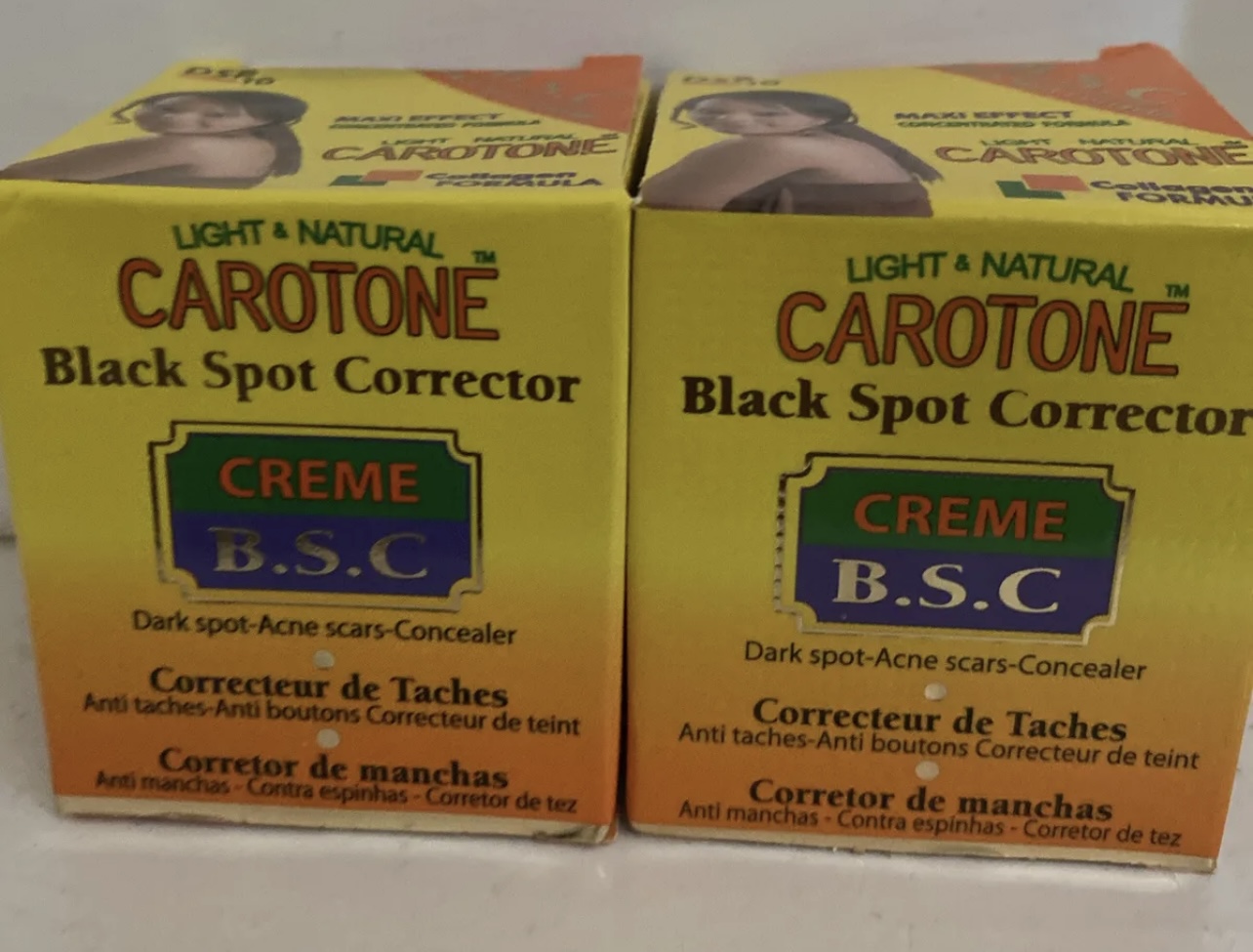 Carotone Black Spot Corrector Creame B.S.C Dark Spot Acne Scars Corrector 