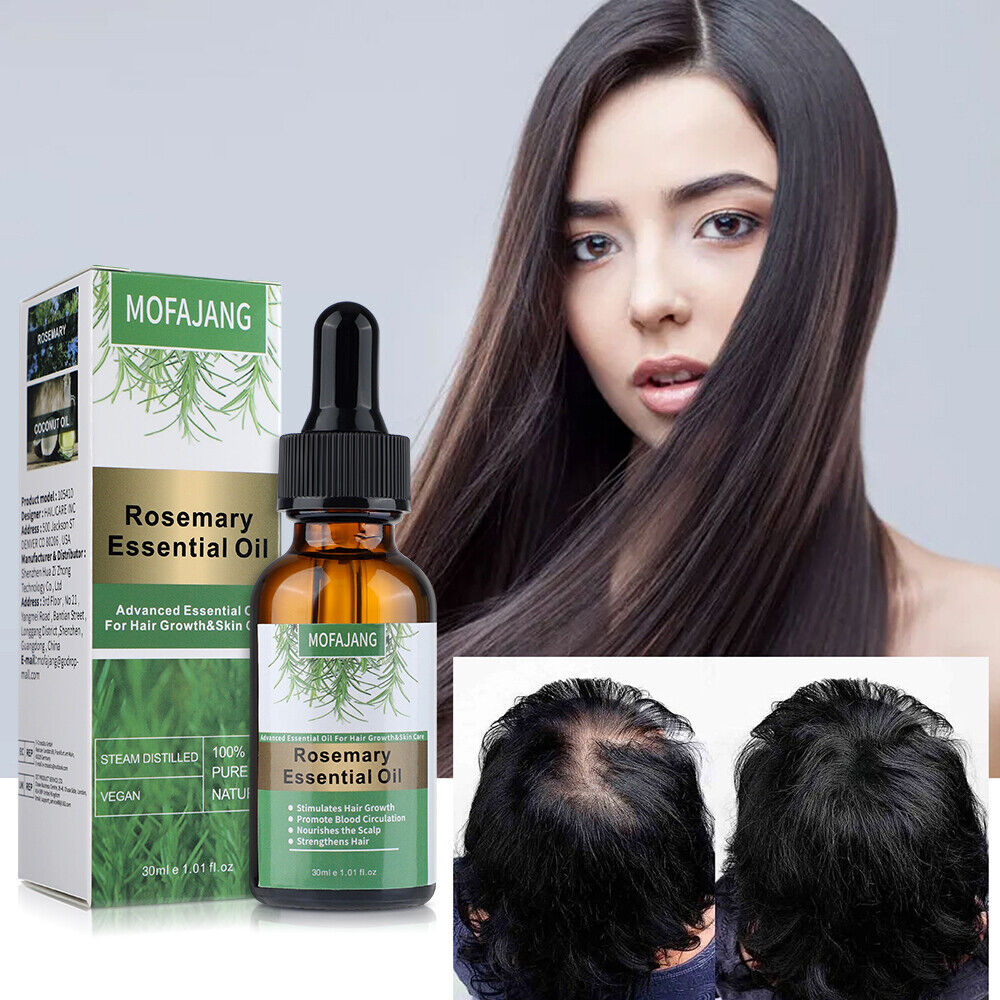 African Shop Near Me - Organic Oil For Hair Growth Rosemary Essential 100% Natural Nourishes Hair