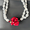 Bead necklace handmade fashion  colourful jewelry