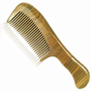 Handcraft Green Sandalwood Sandal Wood Hair Care Large Comb Gift 19cm