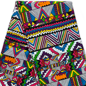 African Fabric Print Ankara 100% Cotton Ethnic Colourful Yards